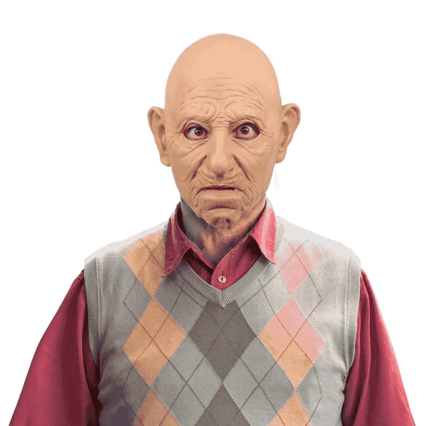 Máscara Anciano para disfraz