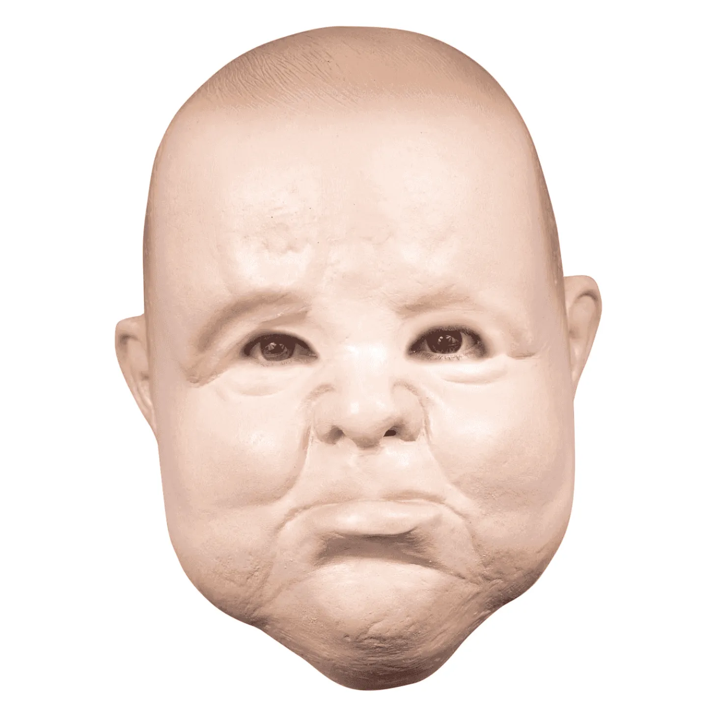 Máscara Bebé con cara de puchero para disfraz