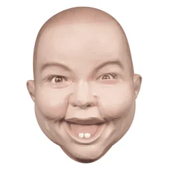 Máscara Bebé sonriente para disfraz