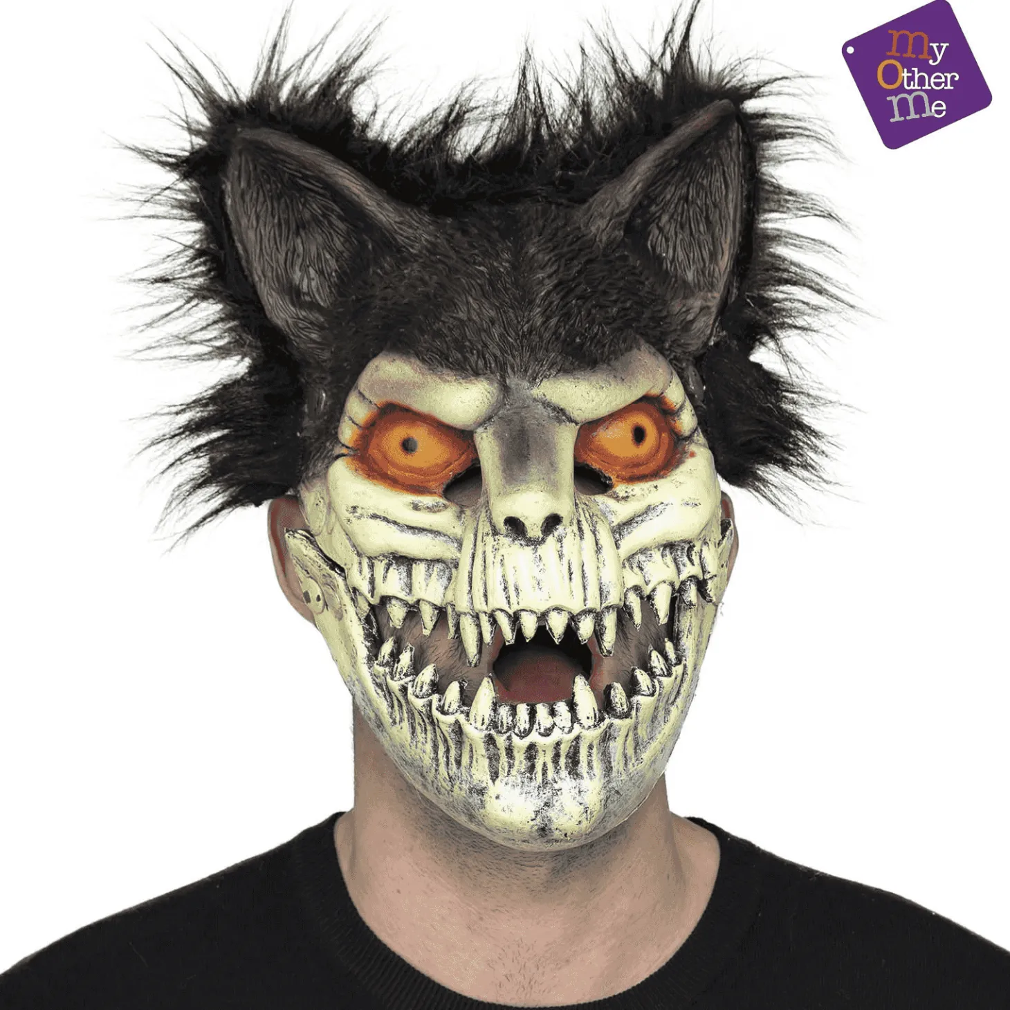 Máscara Esqueleto de animal para disfraz