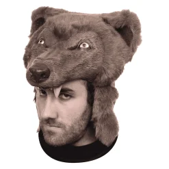 Máscara Oso pardo para disfraz