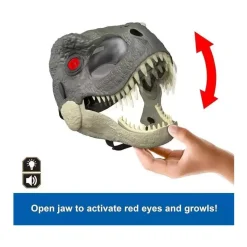 Máscara para juegos de imitación de T. Rex de Jurassic World