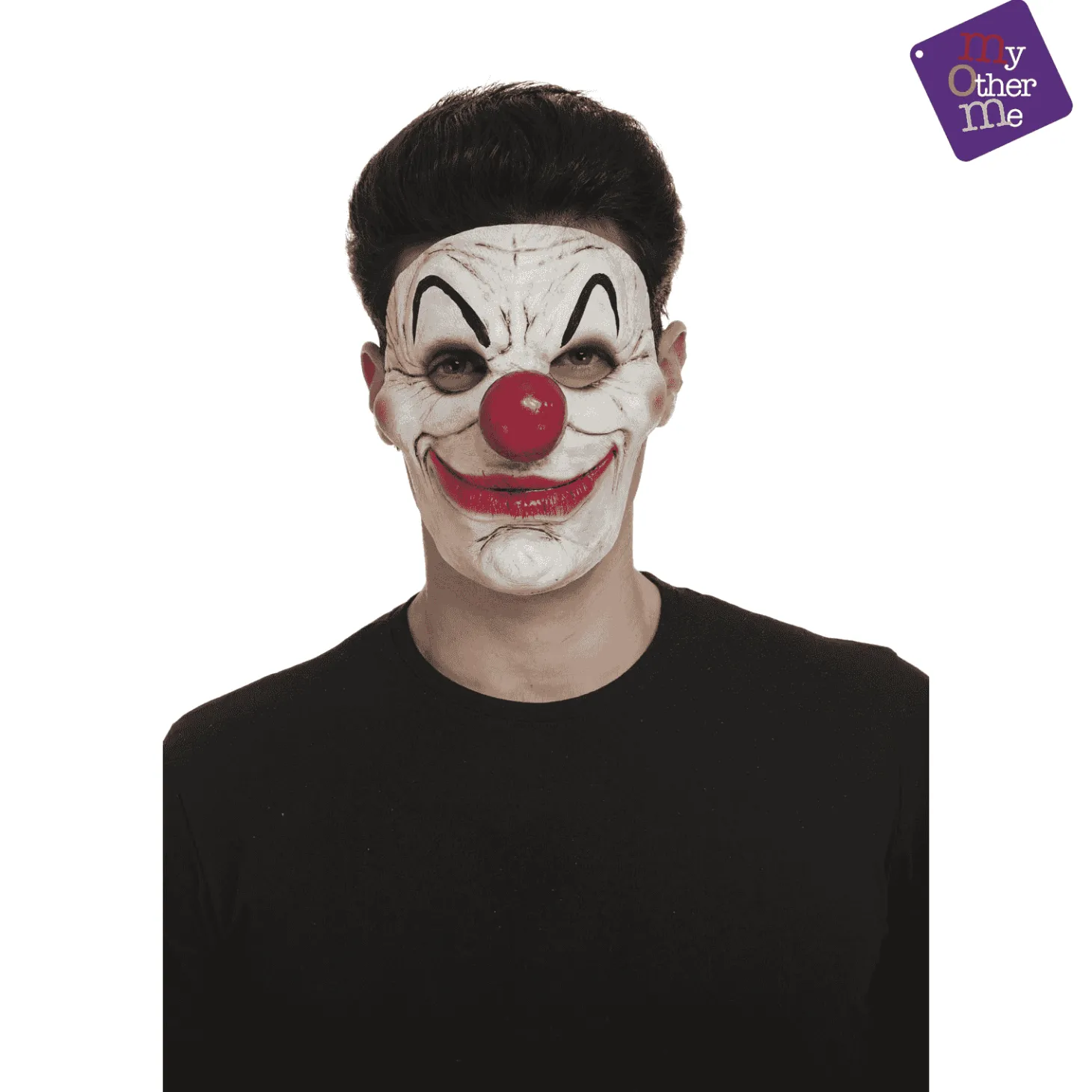 Máscara Payaso diabólico para disfraz