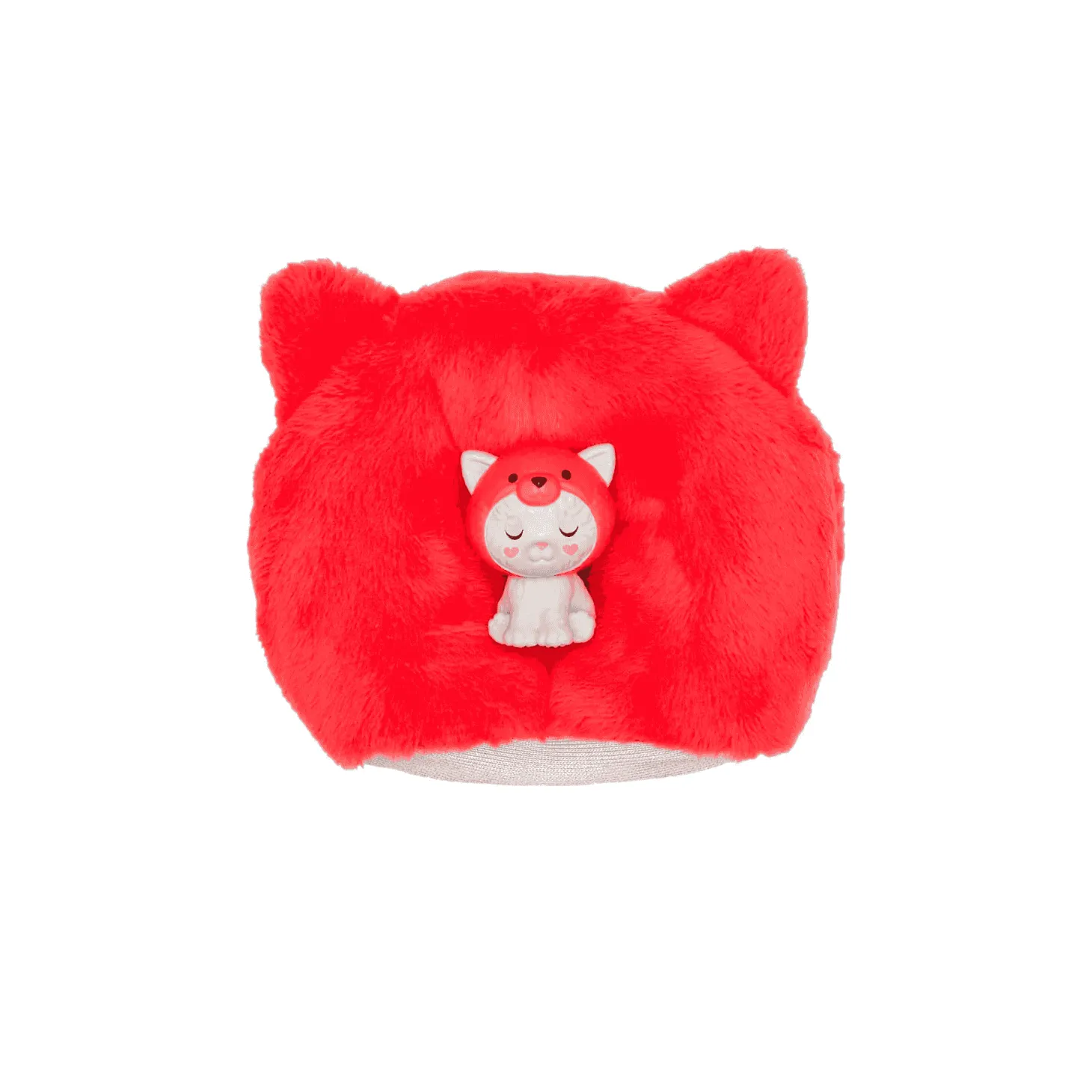 Muñeca Barbie Cutie Reveal Disfraces Panda Rojo - Gatito