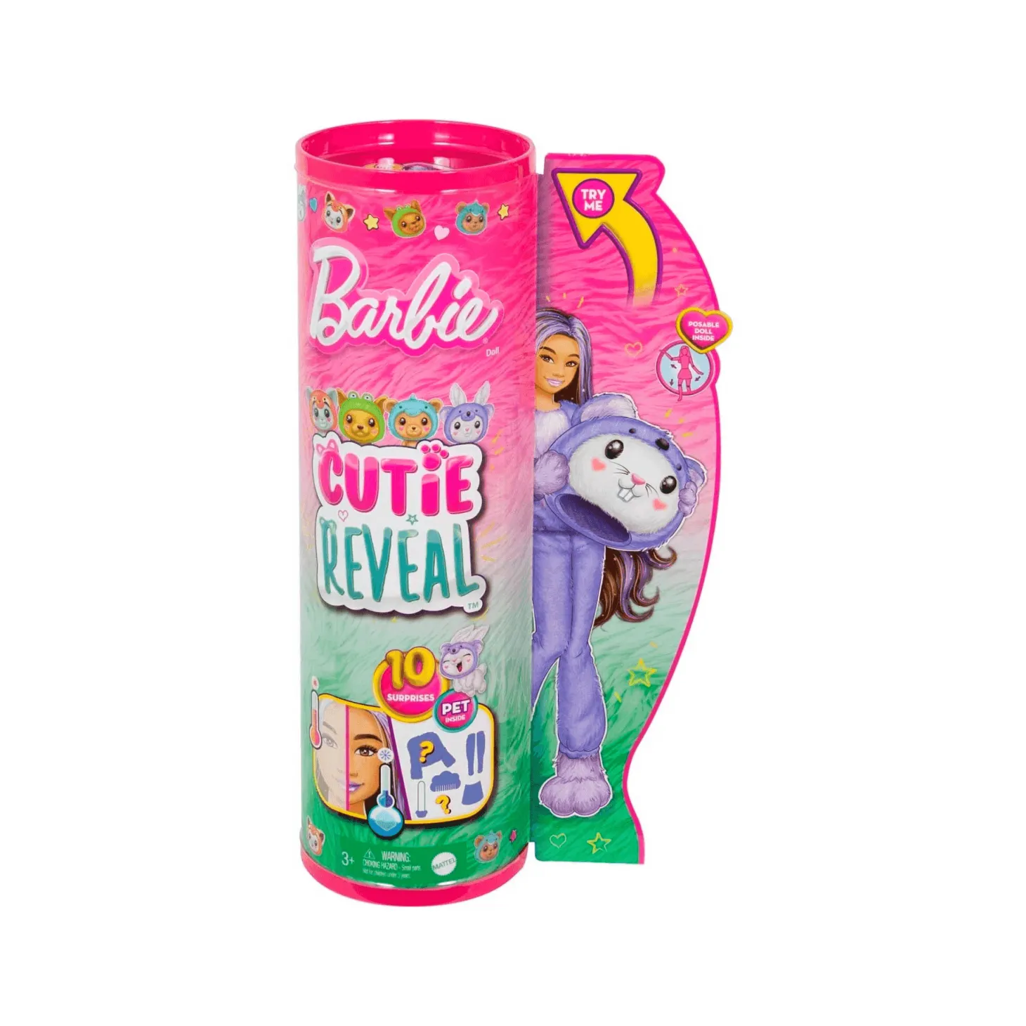 Muñeca Barbie Cutie Reveal Disfraces Conejo-Koala Mattel