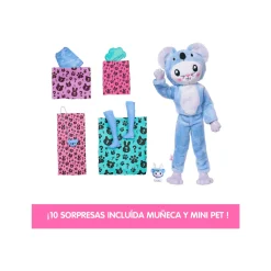 Muñeca Barbie Cutie Reveal Disfraces Conejo-Koala Mattel