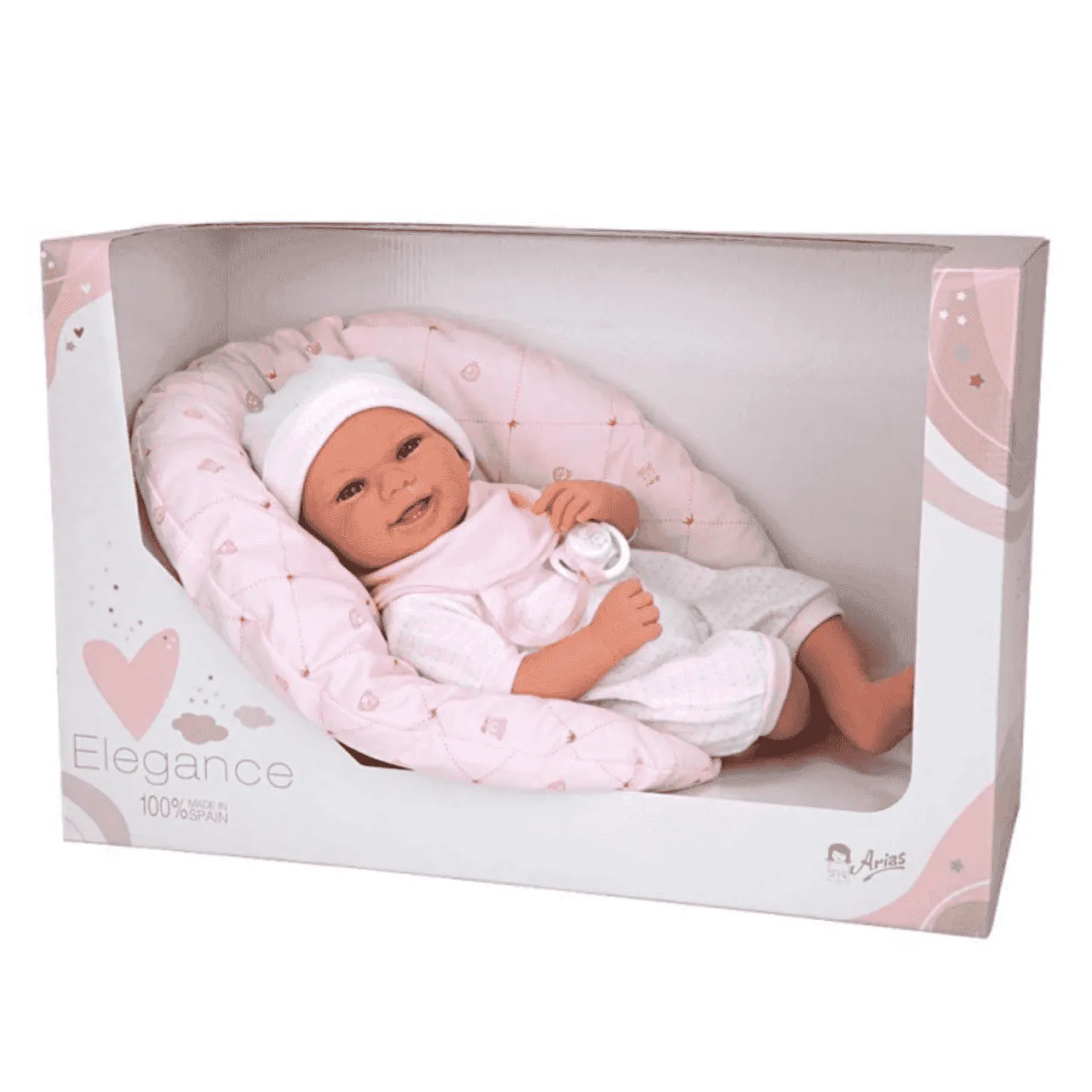 Muñeca con peso Elegance Edur de Muñecas Arias.