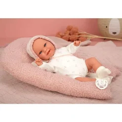 Muñeca Elegance Babyto Rosa 35 cm con Almohada