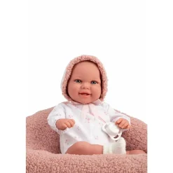 Muñeca Elegance Babyto Rosa 35 cm con Almohada