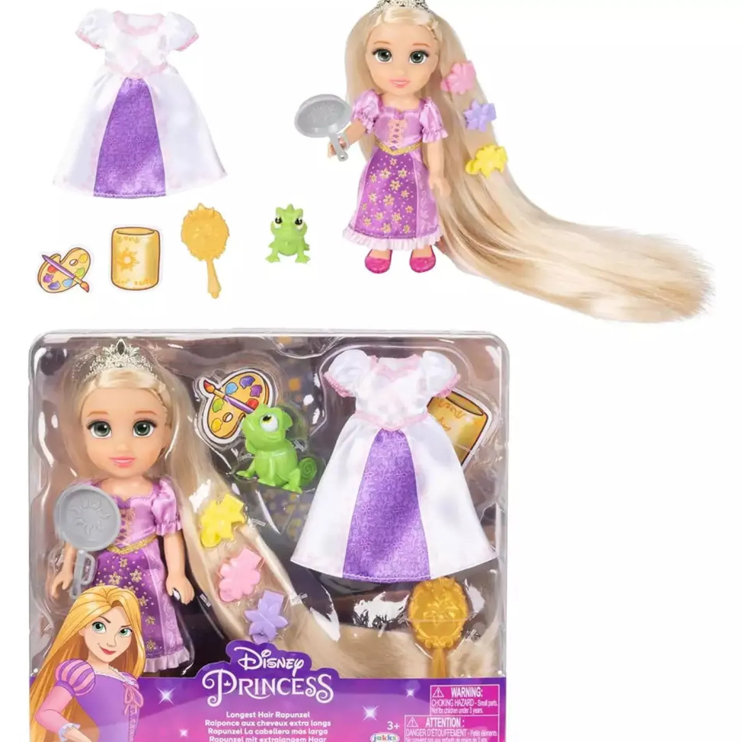 Muñeca Rapunzel Disney 15 cm