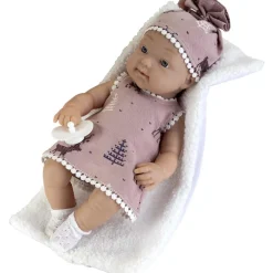 Muñeca Real Baby PequeBB 33 cm – Bebé clásico para juego de imitación (18M+)