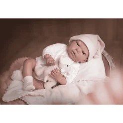 Muñeca Reborn Arias Gala con Manta Peluche