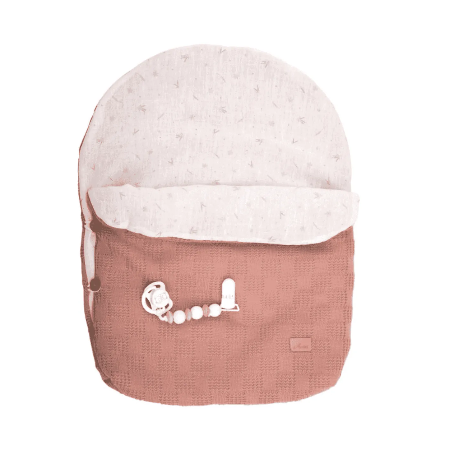Muñeca Reborn Elba Rosa con Saco Dormir 40 cm- Arias