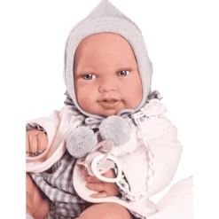 Muñeca Recién Nacida Pipa con Manta Acolchada - Antonio Juan