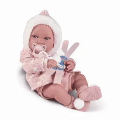 Muñeca Recién Nacida Pipa esquiadora 42 cm Antonio Juan