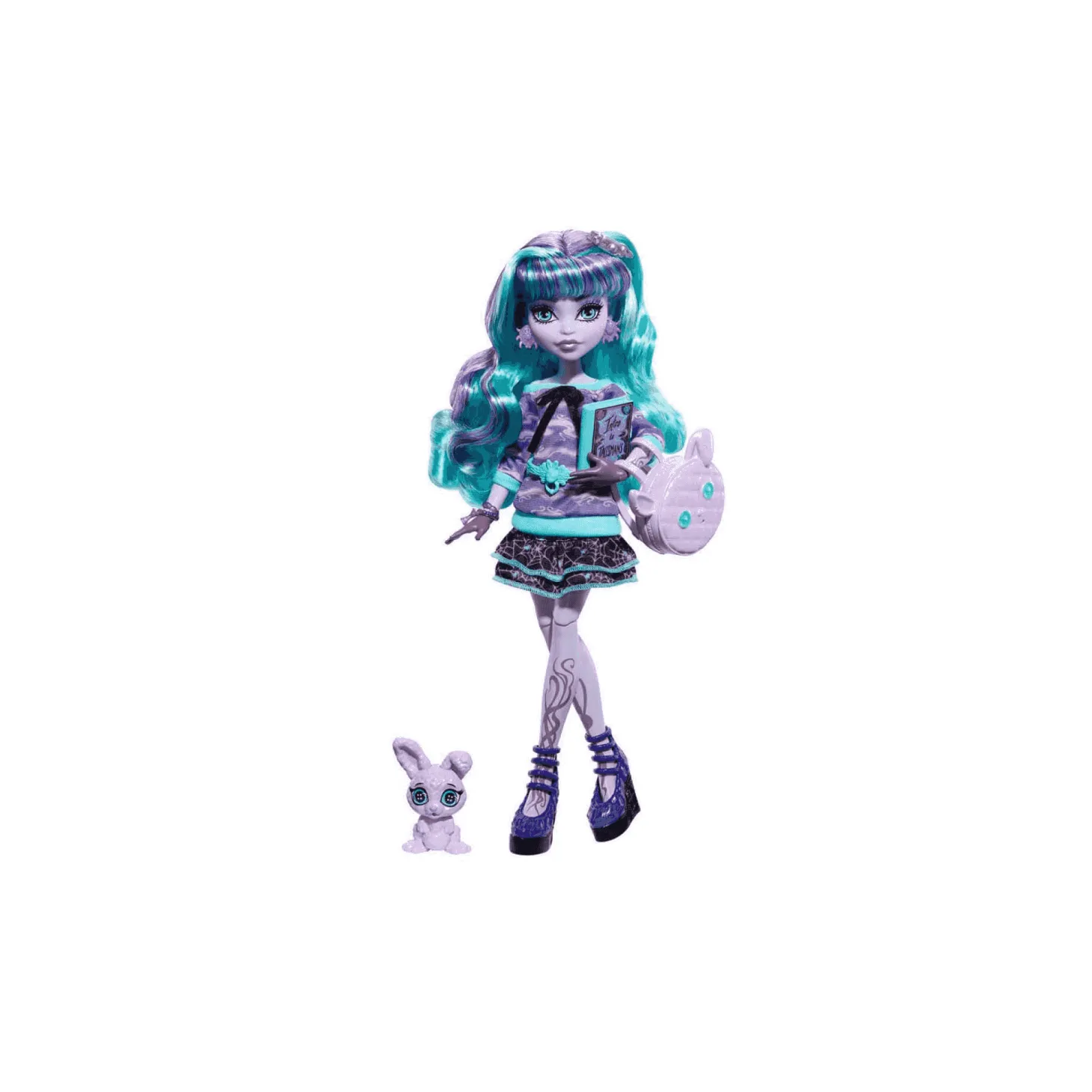 Muñeca Twyla Fiesta Pijama Monster High 25Cm