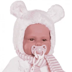 Muñecas Antonio Juan Babydoo Palabritas con Capota y Sonido 50 cm