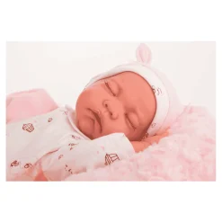 Muñecas Antonio Juan Recien Nacida Luna Dormidita con Cojín