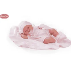 Muñecas Antonio Juan Recién Nacida con Toquilla de Punto