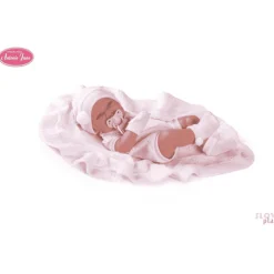 Muñecas Antonio Juan Recién Nacida con Toquilla de Punto