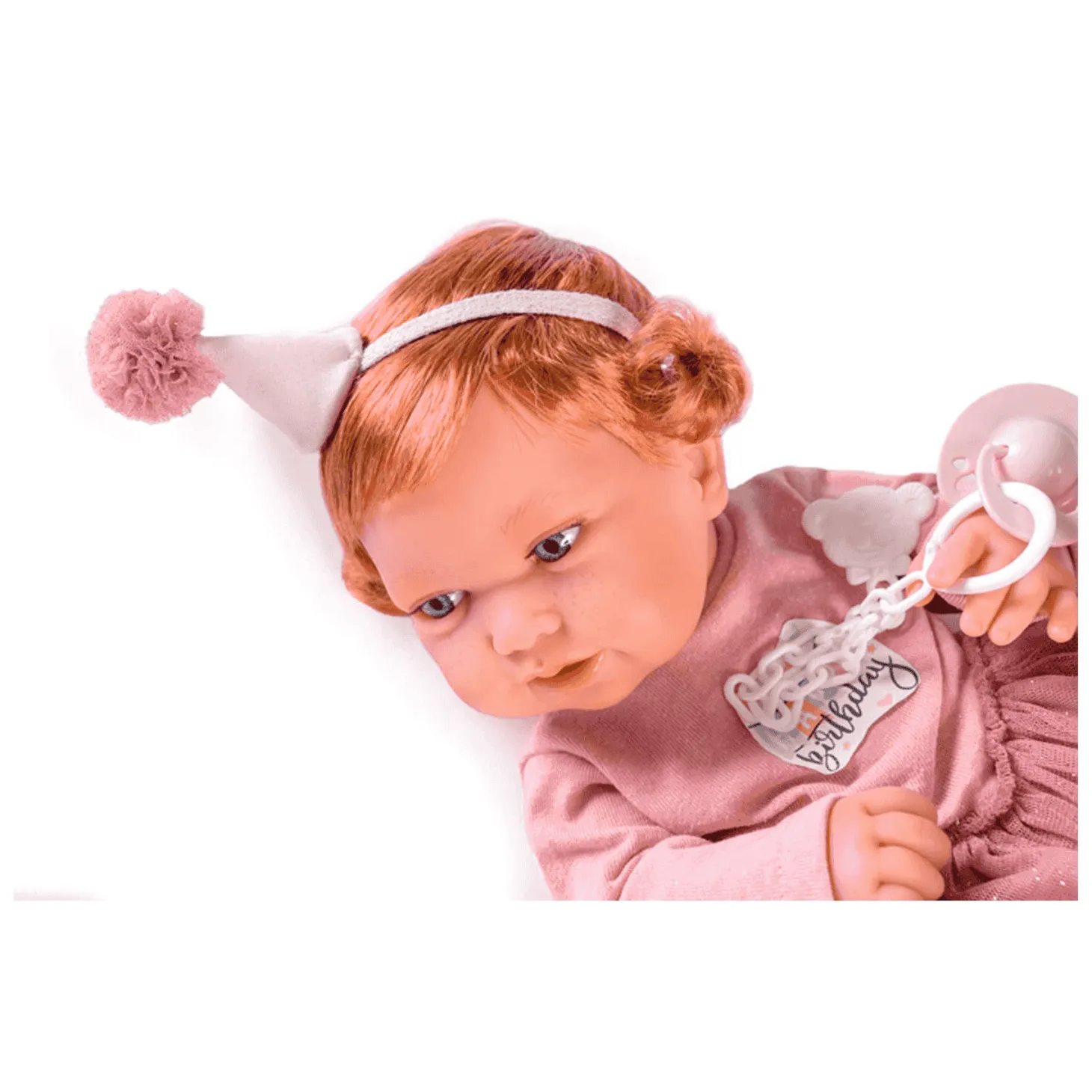 Muñecas Antonio Juan Recién Nacida Pipa Felíz Cumpleaños