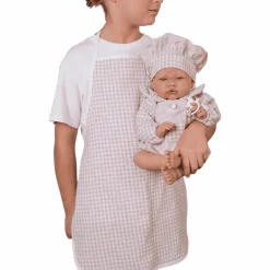 Muñecas Antonio Juan Recién Nacida Cocinera con Delantal 42 cm