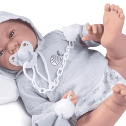 Muñecas Antonio Juan Recién Nacido con Cojín Pececito