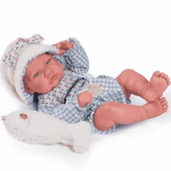 Muñecas Antonio Juan Recién Nacido con Pez de Borreguillo 42 cm