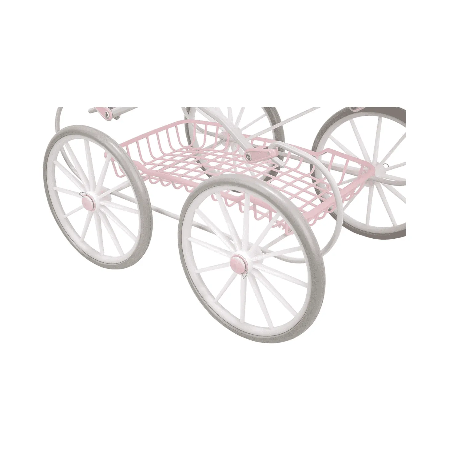 Muñecas Arias Coche con Capota Plegable Emma con Bolso