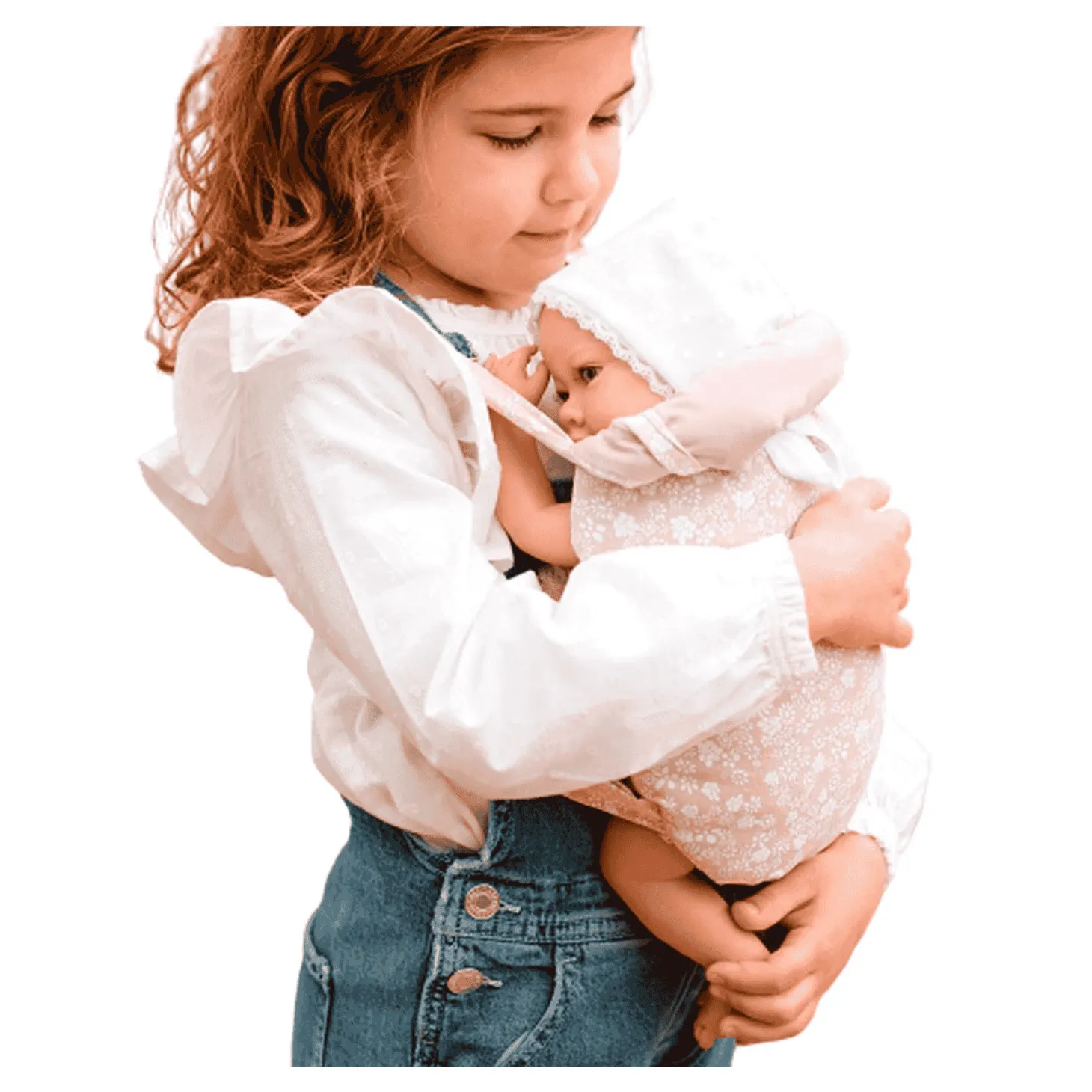 Muñecas Arias Portabebé Rosa Para Muñecos 40 45 cm