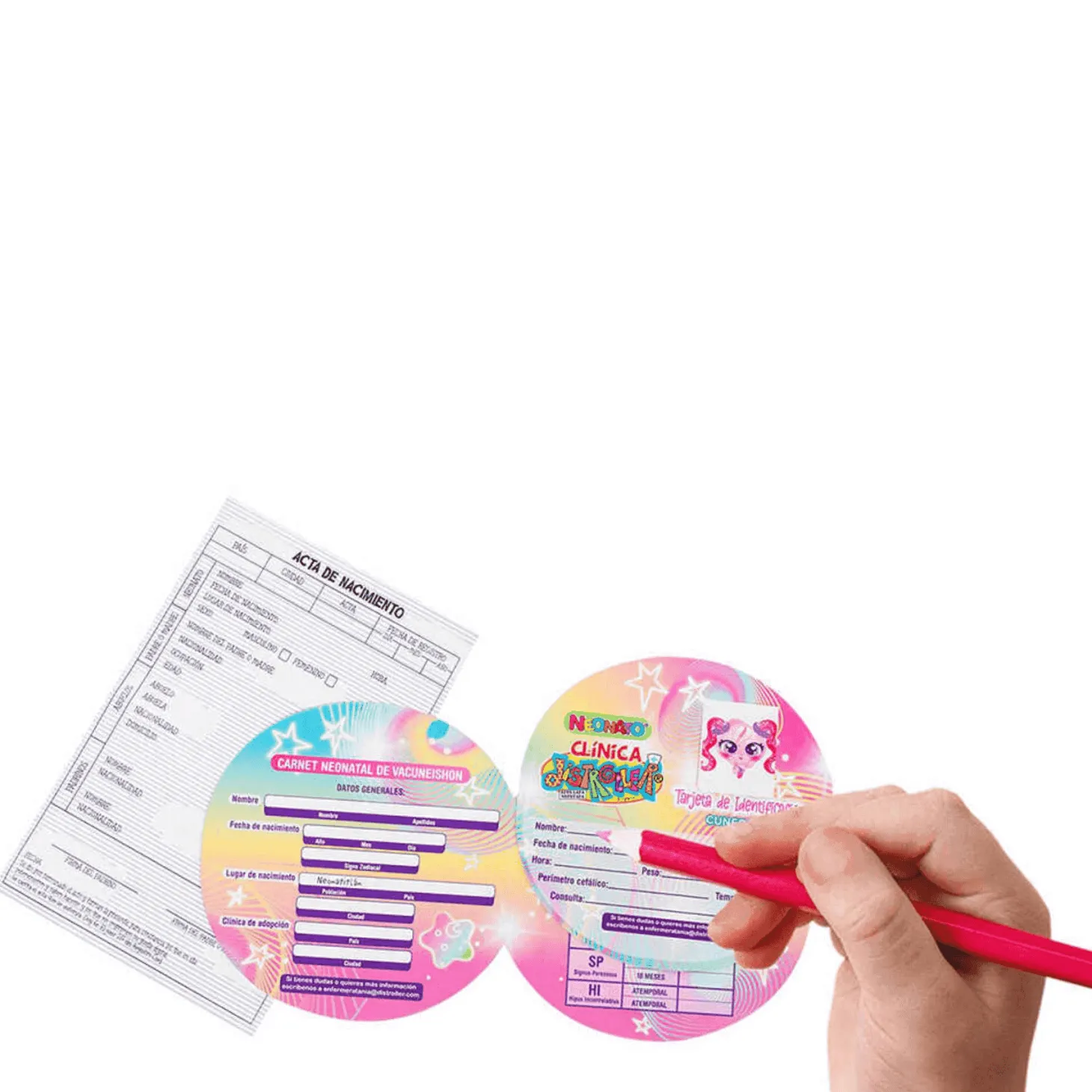 Muñeco Bebé Sorpresito Destinia Rosa