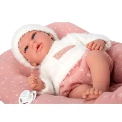 Muñeco Elegance Andie Rosa con Cojín 40 cm