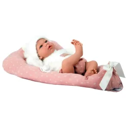 Muñeco Elegance Andie Rosa con Cojín 40 cm