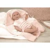Muñeco Elegance de 35 cm Babyto rosa con manta