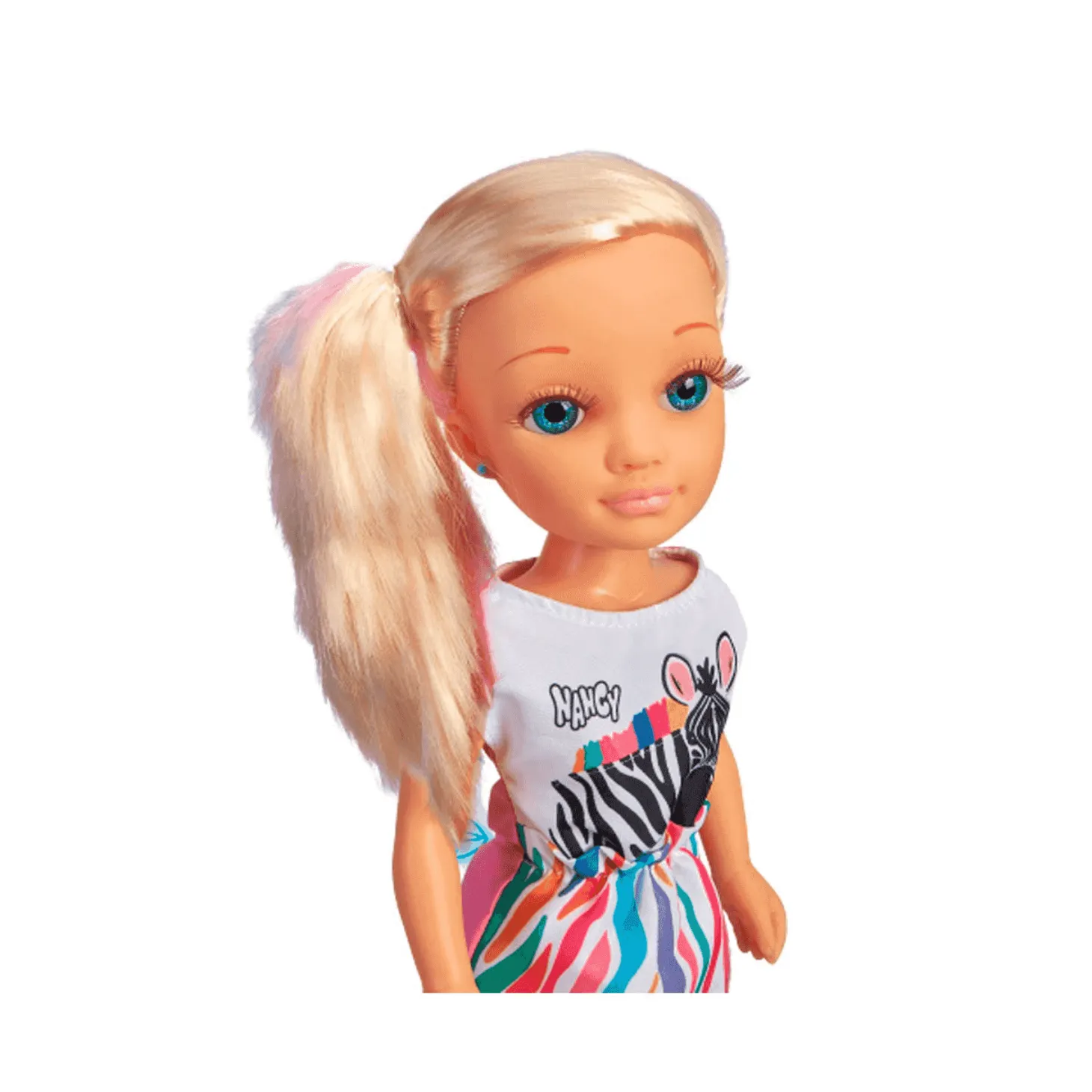 Nancy Un día con Mascarilla de Arcoíris