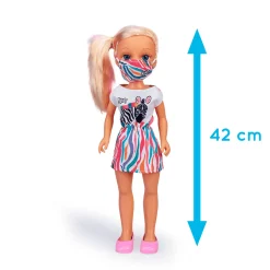 Nancy Un día con Mascarilla de Arcoíris