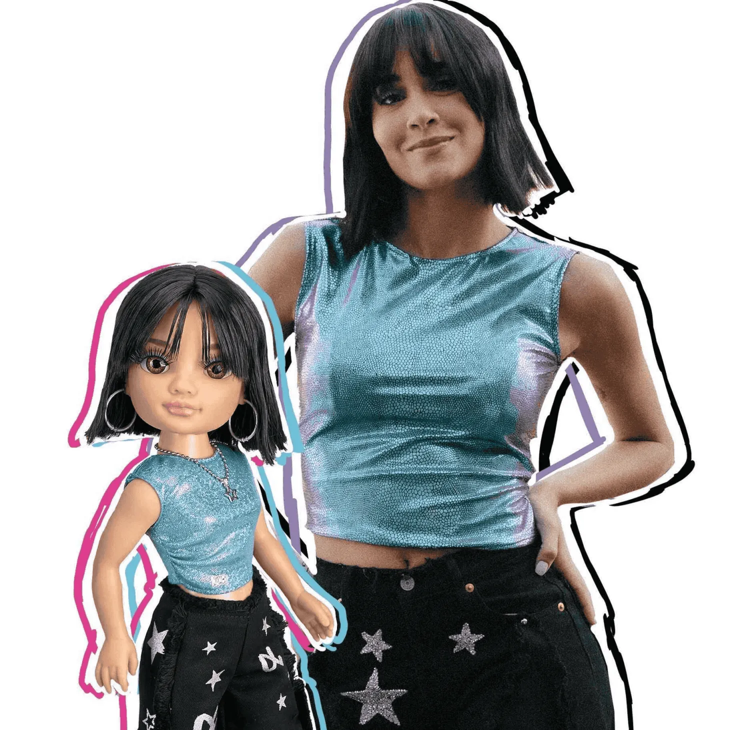 Nancy un día siendo Aitana Muñeca Famosa