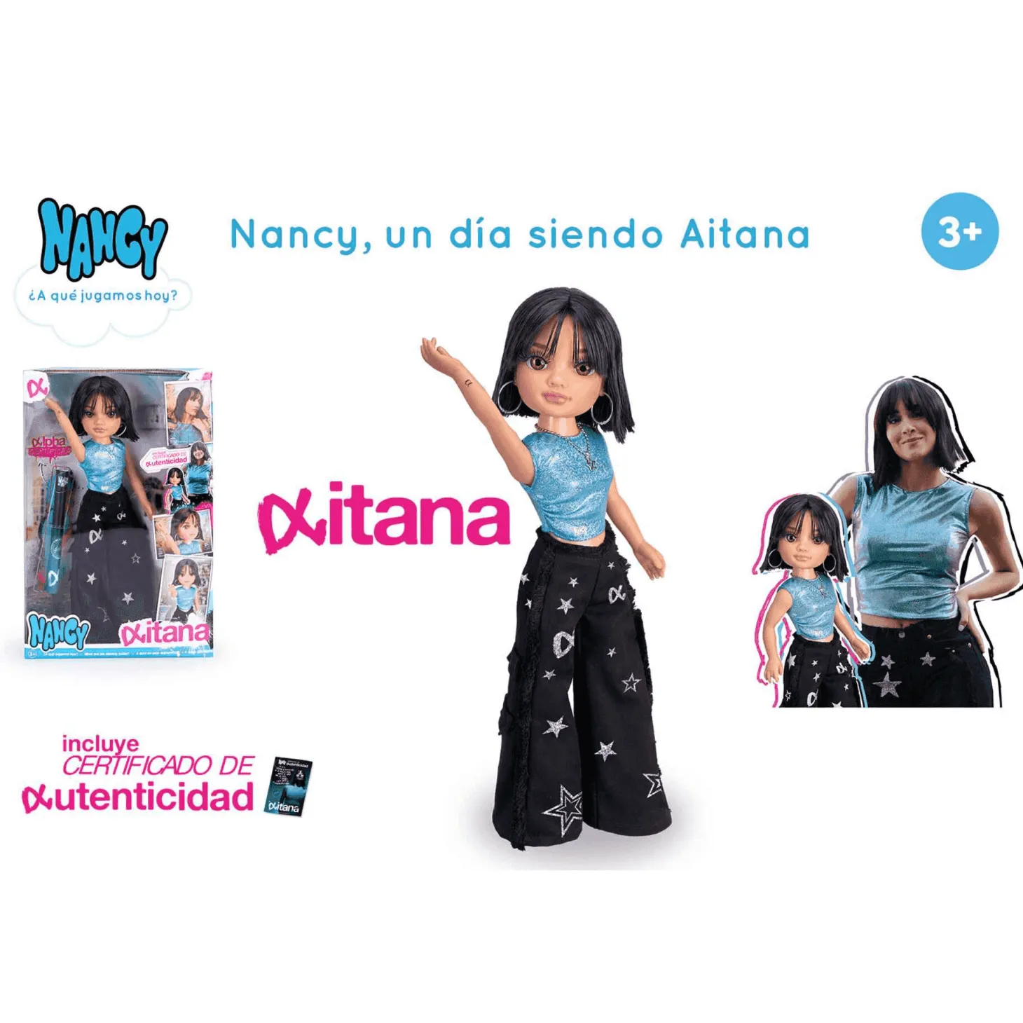 Nancy un día siendo Aitana Muñeca Famosa