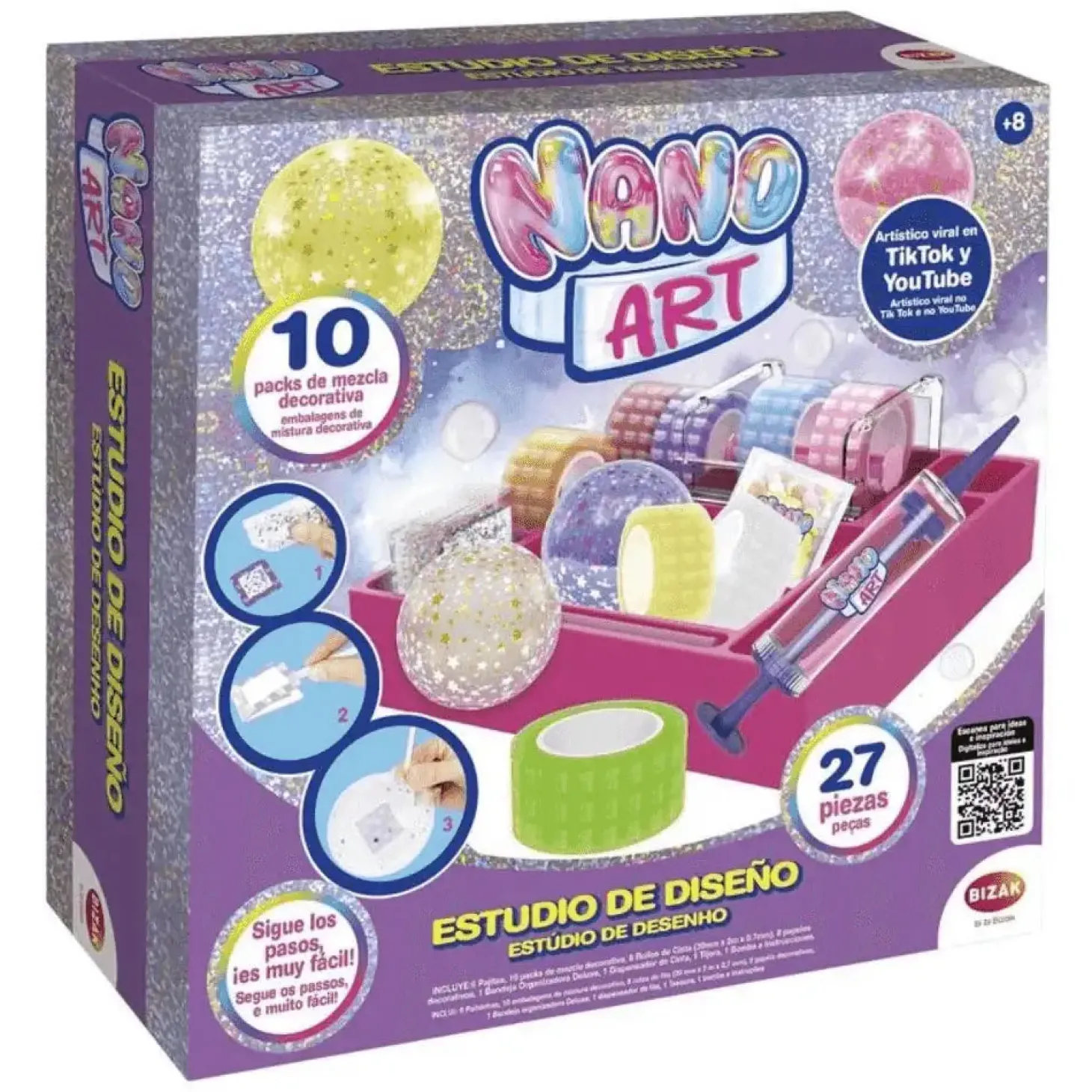 Nano Art Estudio de Diseño – Kit creativo de arte infantil