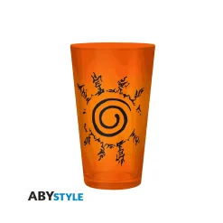 Naruto Shippuden Vaso de Cristal Konoha y Sceau 400 ml