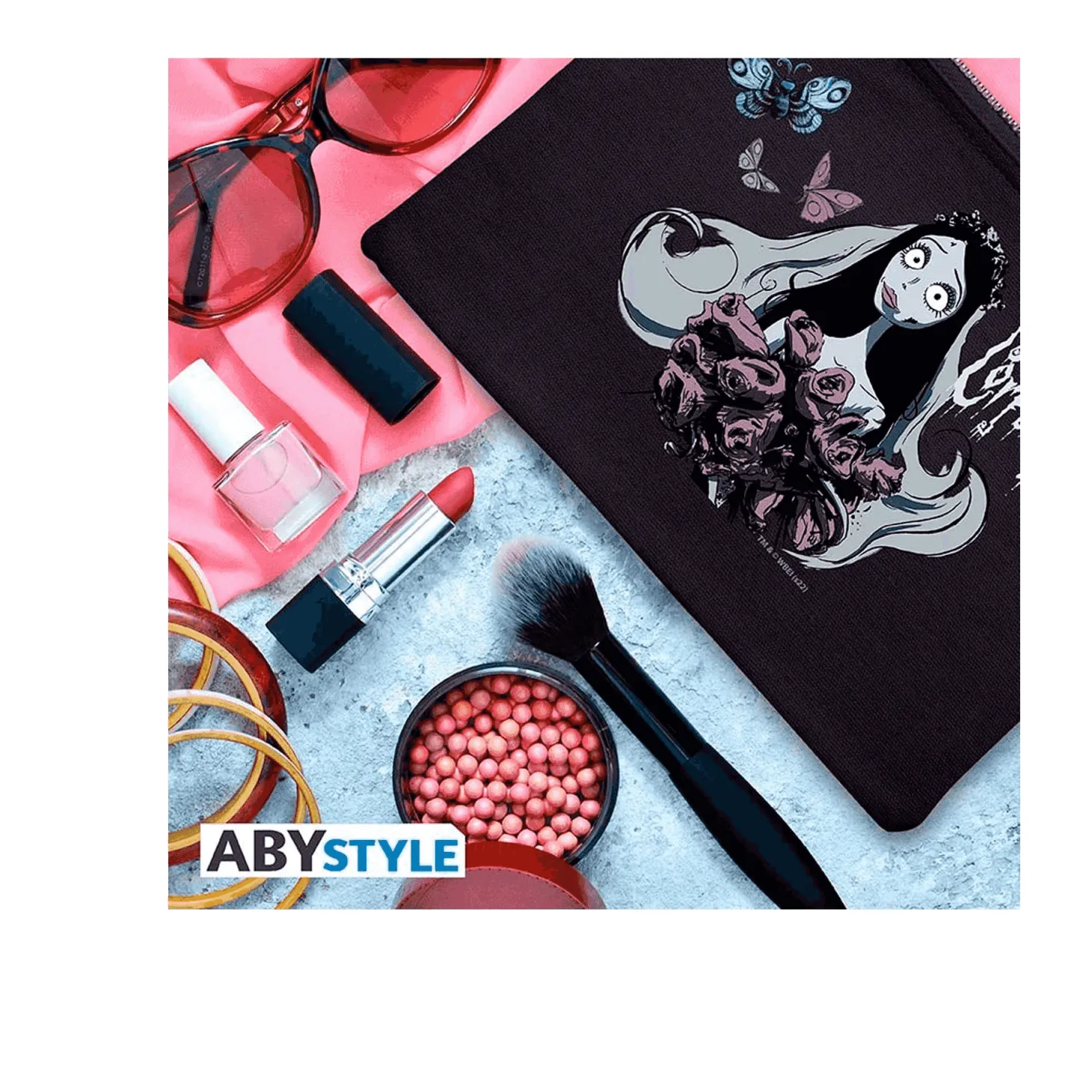 Neceser Corpse Bride Emily Blue