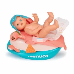 Nenuco Baño de Espuma - El set de baño interactivo para muñecas bebé Nenuco