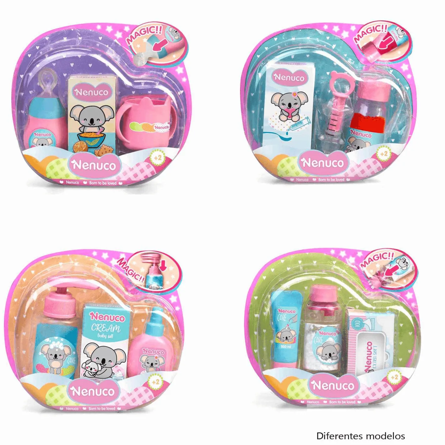 Nenuco Kit con Accesorios Diferentes Modelos