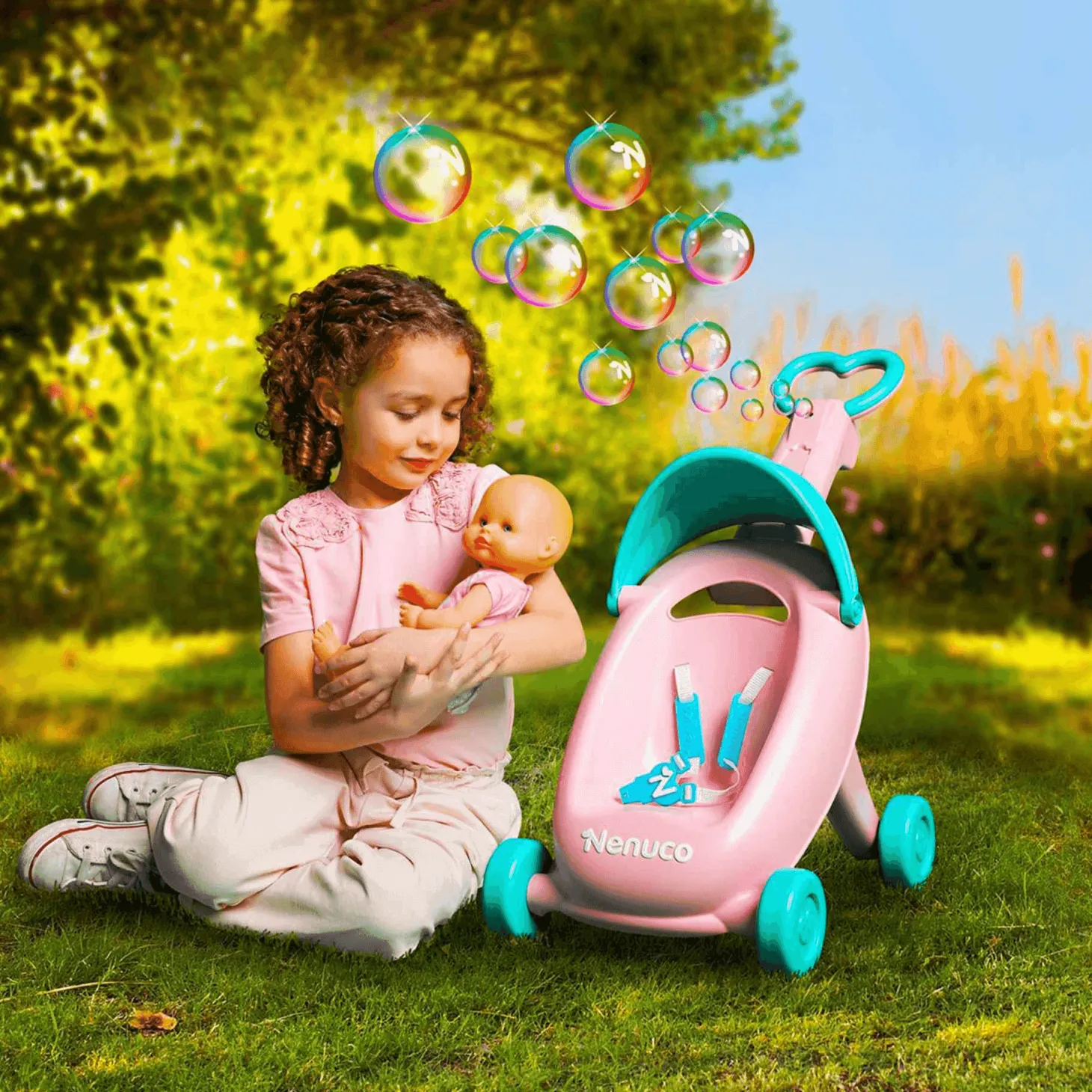 Nenuco Sillita de Pompas Muñeca Bebé