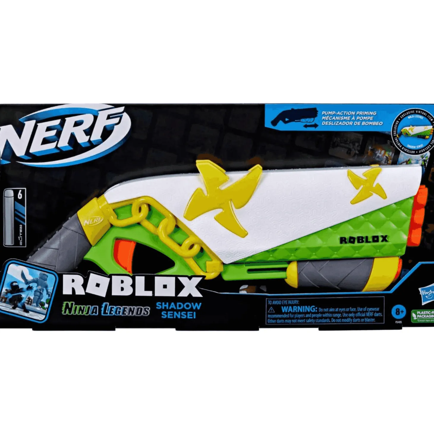 NERF Lanzador Roblox Ninja Legends Shadow Sensei