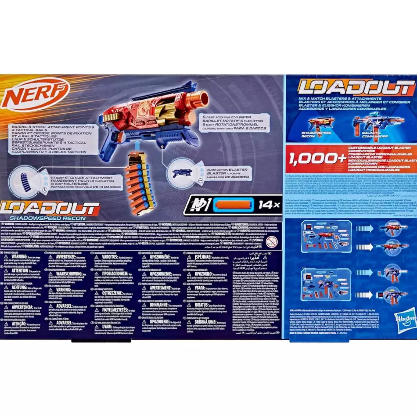 Nerf Loadout Shadowspeed Recon