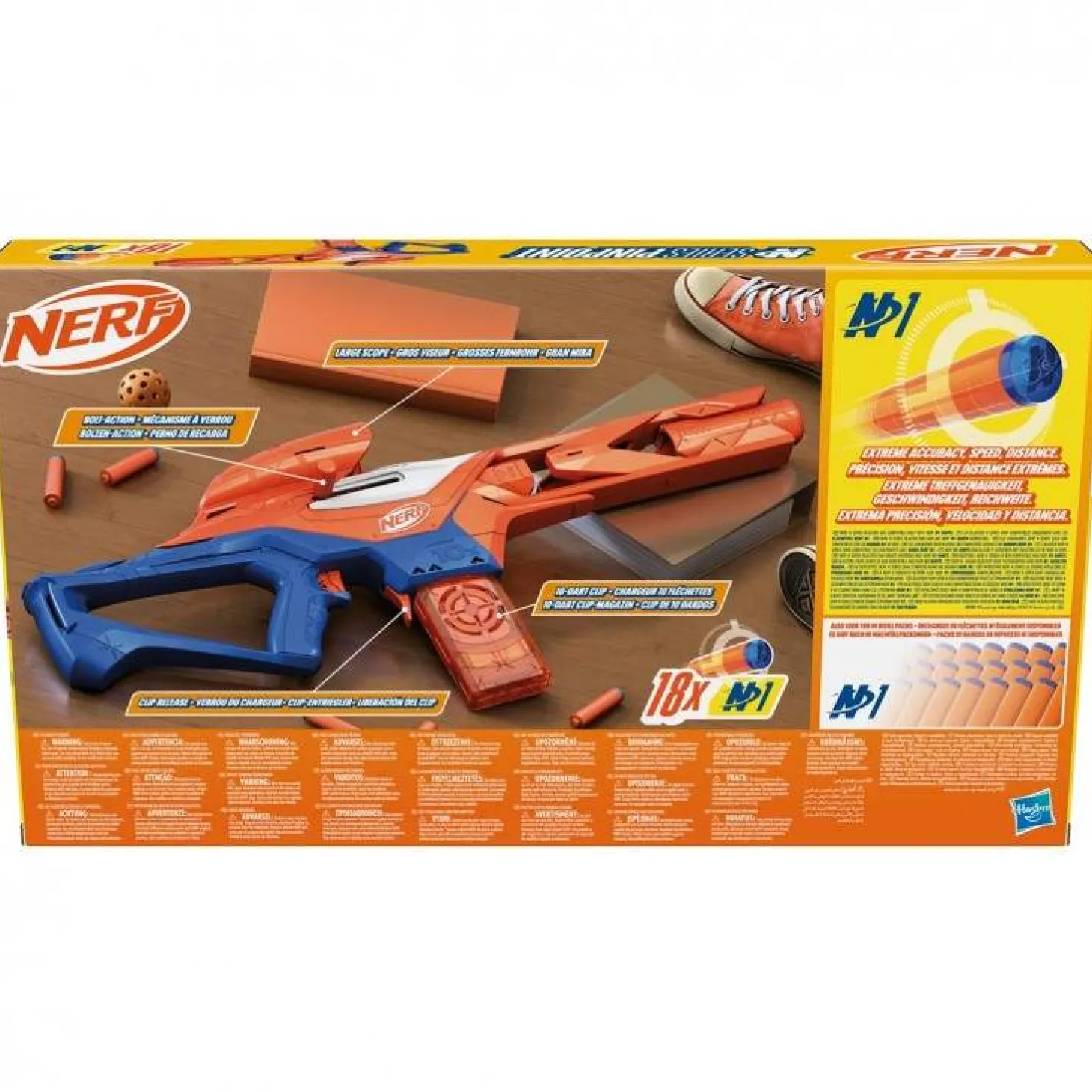 Nerf N Series Pinpoint con 18 dardos