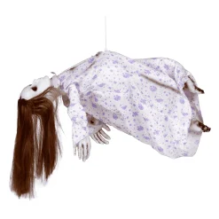 Niña levitando Con movimiento, luz y sonido para disfraz