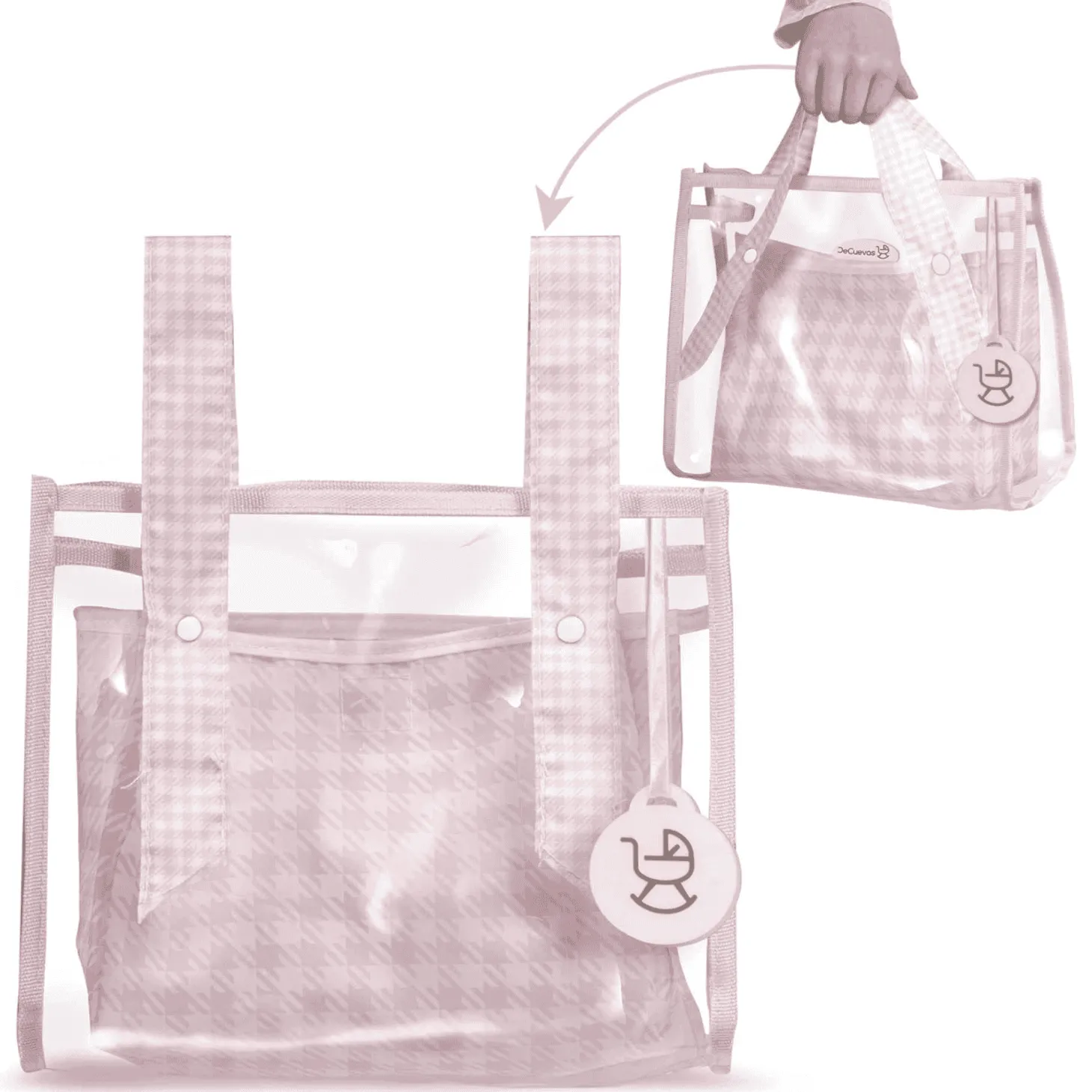 Niza Coche Muñeca Plegable con Sombrilla