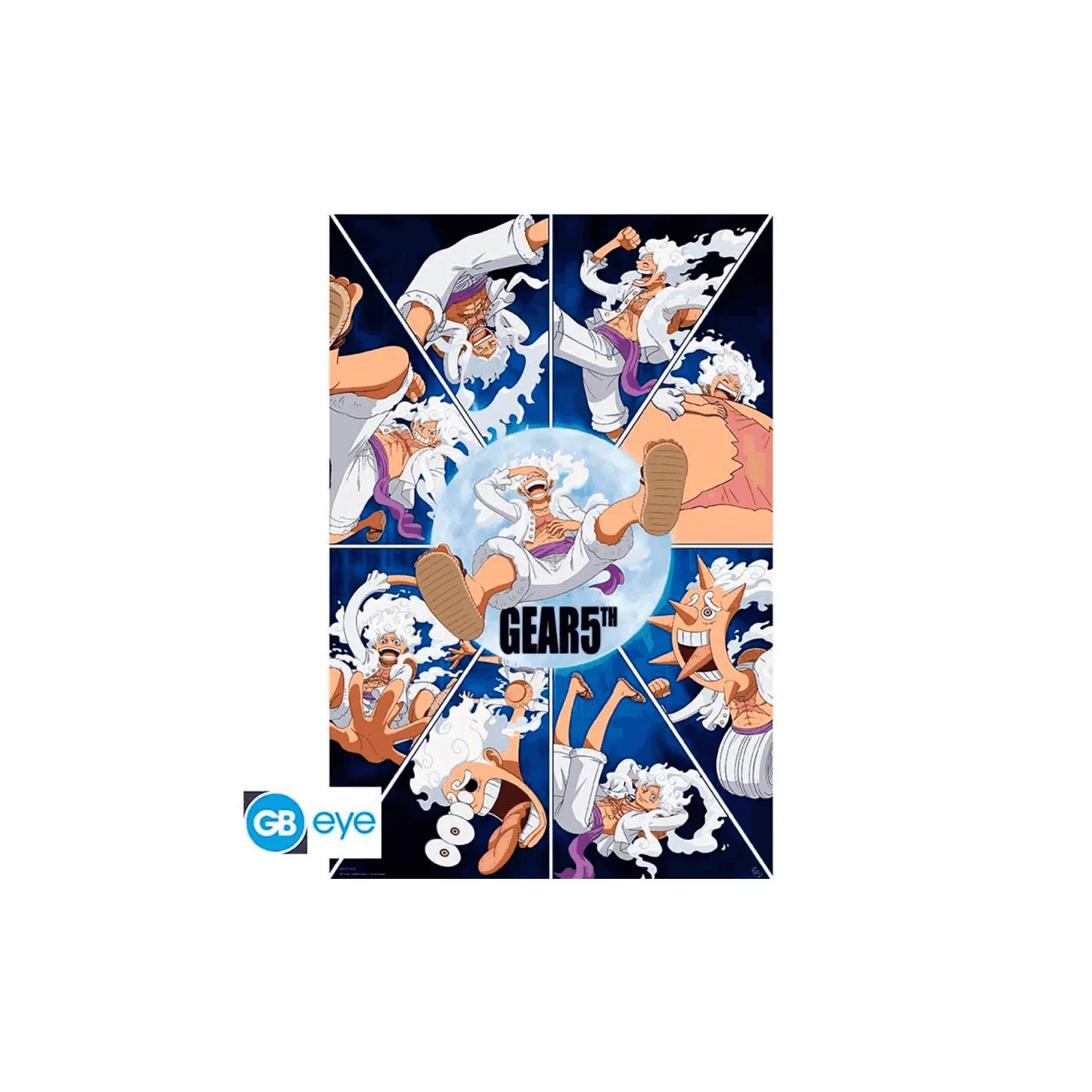 One piece póster maxi 91,5x61 gear 5th goofy